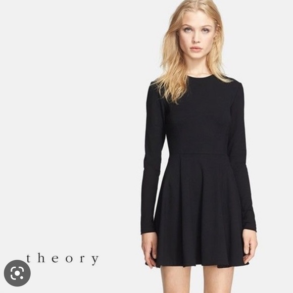 Theory black dress - Picture 1 of 4